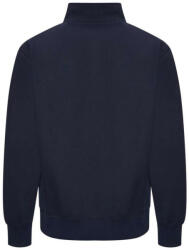Just Hoods Uniszex cipzáros pulóver oldalsó zsebekkel AWJH147, New French Navy-XL (awjh147nfrnv-xl)