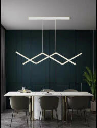 Lustra LED Cu Telecomanda, Elit's, Design Minimalist, lumina/rece/calda/neutra intensitate reglabila, 56W (LS G23530 WT F)