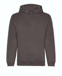 Just Hoods Uniszex organikus kapucnis pulóver AWJH201, Charcoal-2XL (awjh201ch-2xl)