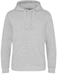 Just Hoods Uniszex kenguruzsebes kapucnis vastag pulóver AWJH101, Heather Grey-3XL (awjh101hgr-3xl)