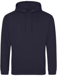 Just Hoods Uniszex laza szabású kapucnis pulóver AWJH001, New French Navy-M (awjh001nfrnv-m)