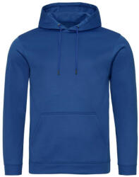 Just Hoods Uniszex poliészter sport kapucnis pulóver AWJH006, Royal Blue-S (awjh006ro-s)
