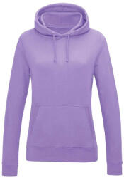 Just Hoods Női kapucnis pulóver bolyhozott belsővel AWJH001F, Digital Lavender-S (awjh001fdil-s)