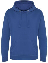 Just Hoods Uniszex kenguruzsebes kapucnis vastag pulóver AWJH101, Royal Blue-M (awjh101ro-m)