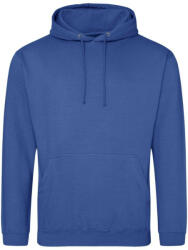 Just Hoods Uniszex laza szabású kapucnis pulóver AWJH001, Royal Blue-XL (awjh001ro-xl)