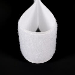 Takoy Fermoar scai pluș alb 3, 8 cm