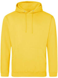 Just Hoods Uniszex laza szabású kapucnis pulóver AWJH001, Sun Yellow-S (awjh001sye-s)