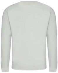 Just Hoods Uniszex hagyományos szabású kereknyakú pulóver AWJH030, Moondust Grey-S (awjh030mgr-s)