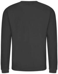 Just Hoods Uniszex hagyományos szabású kereknyakú pulóver AWJH030, Storm Grey-XL (awjh030stgr-xl)