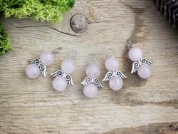 R. M. ékszer Rózsakvarc angyal medál 5 dbos csomag (16009RM)