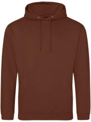 Just Hoods Uniszex laza szabású kapucnis pulóver AWJH001, Red Rust-3XL (awjh001reru-3xl)