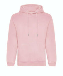 Just Hoods Uniszex organikus kapucnis pulóver AWJH201, Baby Pink-2XL (awjh201bbp-2xl)