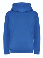 Just Hoods Gyerek organikus kapucnis pulóver AWJH201J, Royal Blue-M (awjh201jro-m)