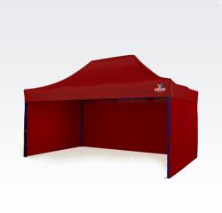 BRIMO Eladó Standok 3x4, 5m 3 Falakkal | Gyors Összeszerelés, 12, 5m2 - plusz 3 oldalfal - Piros