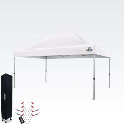 BRIMO Zöldségparti sátor 3x4, 5 m: Az Ön pihenőhelye és ünnepléseihez - falak nélkül - Fehér