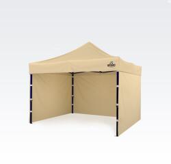 BRIMO Altánok 3x3m Acélkeret 3 Falakkal: Munkasátor Kézműveseknek - plusz 3 oldalfal - Bész