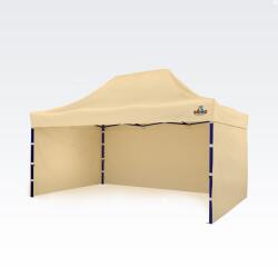 BRIMO Eladó Standok 3x4, 5m 3 Falakkal | Gyors Összeszerelés, 12, 5m2 - plusz 3 oldalfal - Bézs