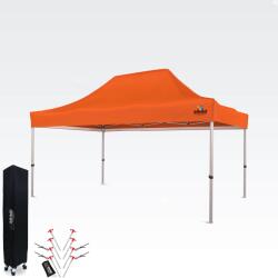 BRIMO Erős Party Sátor 3x4, 5 m: Az Ön kuckója a pihenéshez és az ünneplésekhez - falak nélkül - Narancs