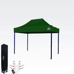 BRIMO Eladó pavilon 2x3m | Gyorsan felállítható BRIMO sátor - 3 oldalfal nélkül - Zöld
