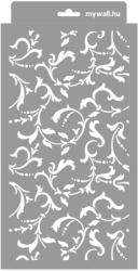 MyWall Scroll stencil - 3D - 18x23 cm kicsi