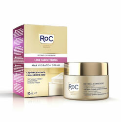 Roc Division - Crema intens hidratanta pentru fata Retinol Correxion Line Smoothing Roc, 50 ml