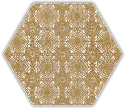 Paradyz My Way Shiny Lines Gold Hexagon Inserto E 19, 8x17, 1