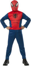 Rubies Costum pentru copii cu mască - Spiderman Mărimea - Copii: L Costum bal mascat copii