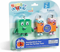 Hand2Mind Set Figurine Numberblocks - Patru & Teribilii Doi (HM95355-UK) - mtoys