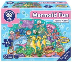 Orchard Toys Puzzle De Podea Distractia Sirenelor Mermaid Fun Puzzle (OR294)