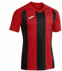 Joma Pisa Ii Short Sleeve T-shirt Red Black Xl