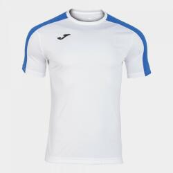 Joma Academy T-shirt White-royal S/s Xl