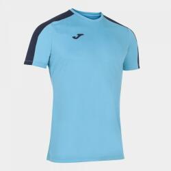 Joma Academy T-shirt Fluor Turquoise-dark Navy S/s M