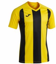 Joma Pisa Ii Short Sleeve T-shirt Yellow Black S