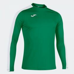Joma Academy T-shirt Green-white L/s L