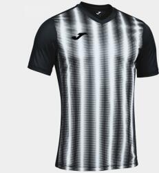 Joma Inter Ii Short Sleeve T-shirt Black White 3xl