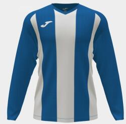 Joma PISA II LONG SLEEVE T-SHIRT hosszú dressz / hosszú póló azúrkék fehér S