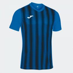 Joma INTER II SHORT SLEEVE T-SHIRT dressz / póló azúrkék fekete XS
