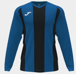 Joma PISA II LONG SLEEVE T-SHIRT hosszú dressz / hosszú póló azúrkék fekete 2XS
