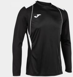 Joma CHAMPIONSHIP VII LONG SLEEVE T-SHIRT hosszú dressz / hosszú póló fekete fehér 5XS