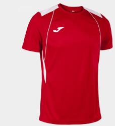Joma CHAMPIONSHIP VII SHORT SLEEVE T-SHIRT dressz / póló piros fehér XS