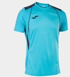 Joma CHAMPIONSHIP VII SHORT SLEEVE T-SHIRT dressz fluo türkiz 5XS