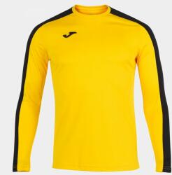 Joma Academy T-shirt Yellow-black L/s