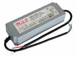 GLP Feszültség LED tápegység 12V 192W 16A GPV-200-12 GLP hermetikus (ZASSY0351F)