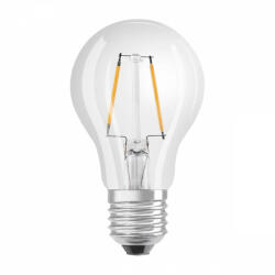 OSRAM E27 A60 LED izzó 2W = 25W 250lm 2700K Meleg 320°-os izzószálas, szabályozható OSRAM SUPERSTAR (4058075211261)