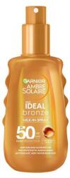 Garnier Ambre Solaire Ideal Bronze Milk-In-Spray SPF50 pentru corp 150 ml unisex