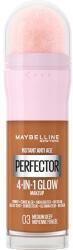 Maybelline Instant Anti-Age Perfector 4-In-1 Glow fond de ten 20 ml pentru femei 03 Medium Deep
