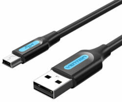 Vention USB 2.0 A to Mini-B cable Vention COMBC 0.25m Black PVC
