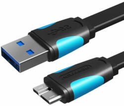 Vention Flat USB 3.0 A to Micro-B cable Vention VAS-A12-B025 0.25m Black