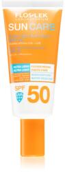 FlosLek Laboratorium Sun Care Derma Anti-Spot crema-gel cu efect de protectie a fetei SPF 50 30 ml