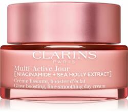 Clarins Multi-Active Day Cream All Skin Types cremă pentru netezirea și strălucirea pielii pentru toate tipurile de ten 50 ml